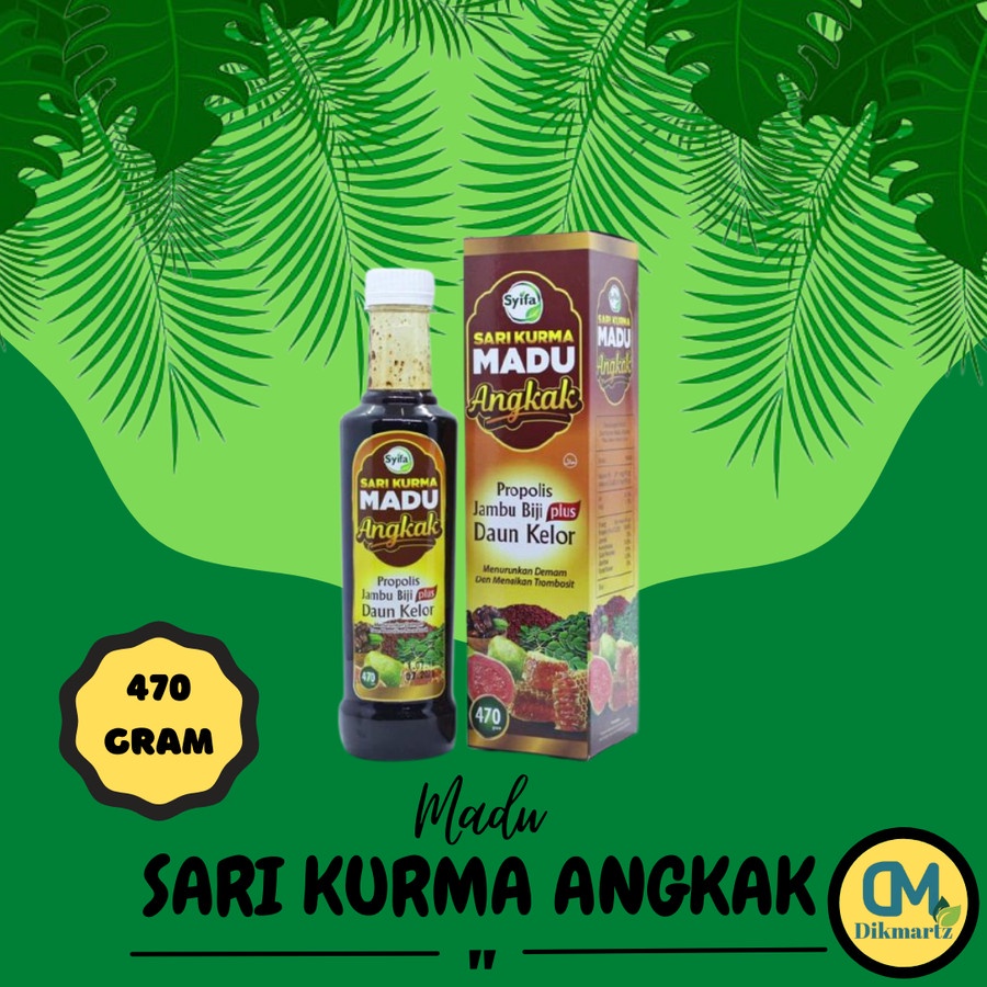 Sari Kurma Madu Angkak Propolis Syifa 470gram asli