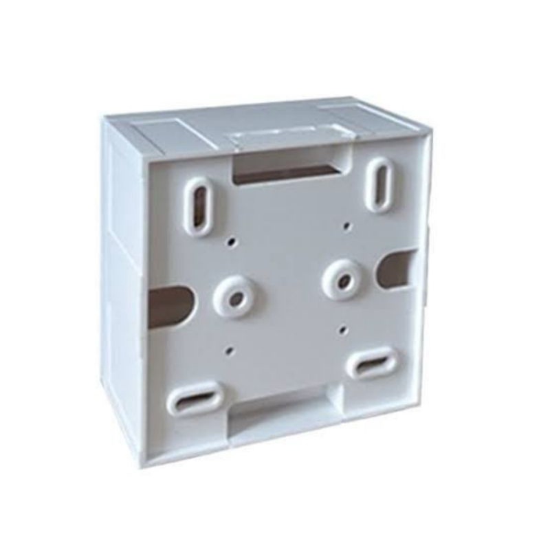 Face plate Wallplate 4 port Rj45 Cat5e +modular Rj45+OutBow Box