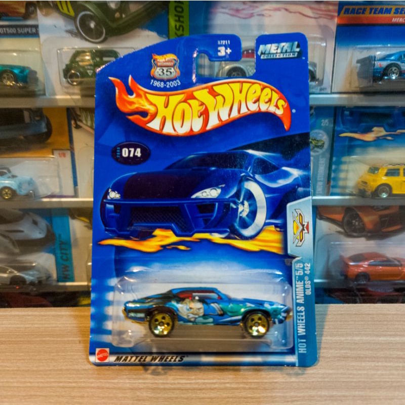 HOT WHEELS OLDS 442 - HOT WHEELS ANIME