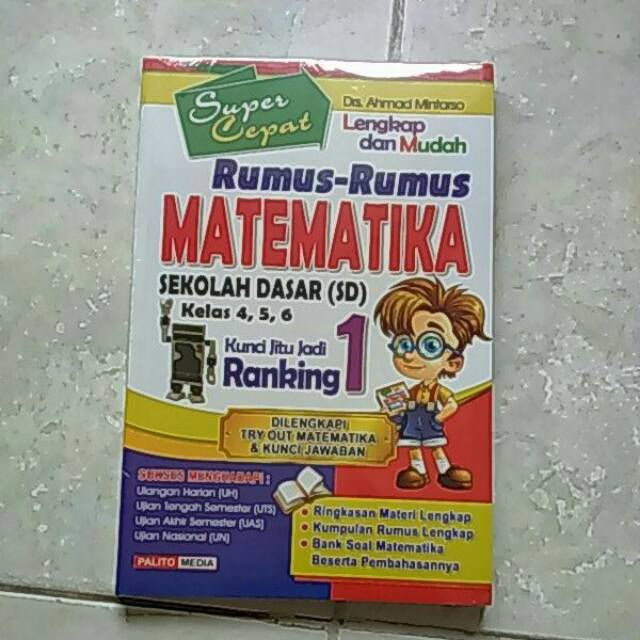 Rumus Matematika Sd Kls 4 5 6 Shopee Indonesia