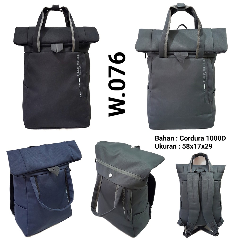 Tas Ransel Laptop Dewasa Muda WAKATOBI W.076
