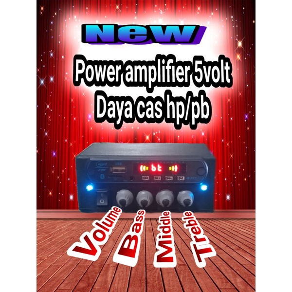 power amplifier 5 volt