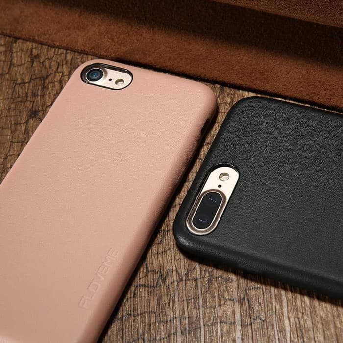 Baru Floveme Leather Hardcase for iPhone 7 8 Berkualitas