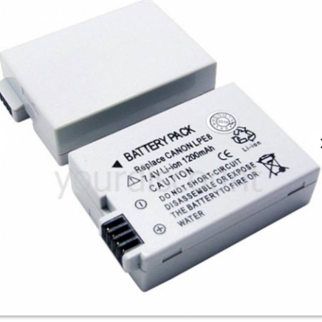 Baterai kamera canon 550D 600D ori panasonik japan