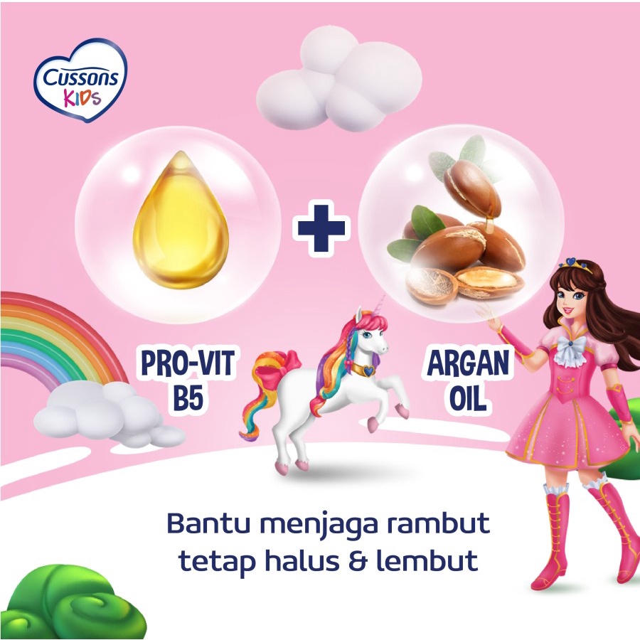 BPOM CUSSONS KIDS SHAMPOO 180ML &amp; 100ML / CUSSONS SHAMPOO ANAK / SYE