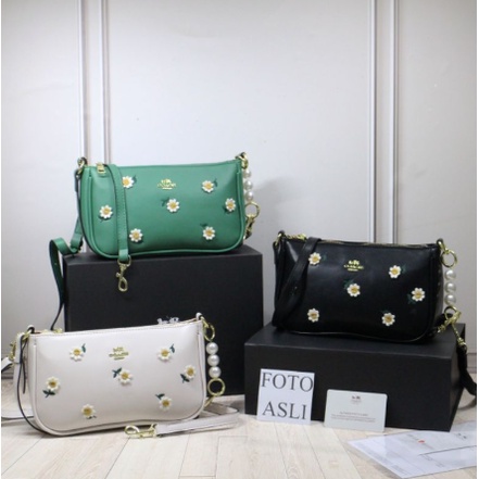 Coach Nolita Daisy embroidery shoulder bag tas selempang wanita premium ms