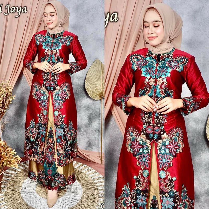 KEBAYA ORIGINAL > SET KEBAYA KIPAS SAPU JAGAT - BY PELANGI JAYA //BUSANA TERBARU 2021
