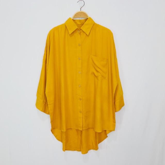 GFS  KORA RAYON DIAMOND OVERSIZE XXL LONG SHIRT