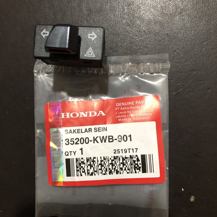 Hazard Tombol Sen Sein Honda Revo Abs Blade Supra X FI Vario 125 LED 150 Scoopy Beat F1 New Pop Esp