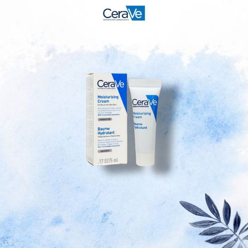 [TRAVEL SIZE] Cerave Moisturizing Lotion/Cream 5ml