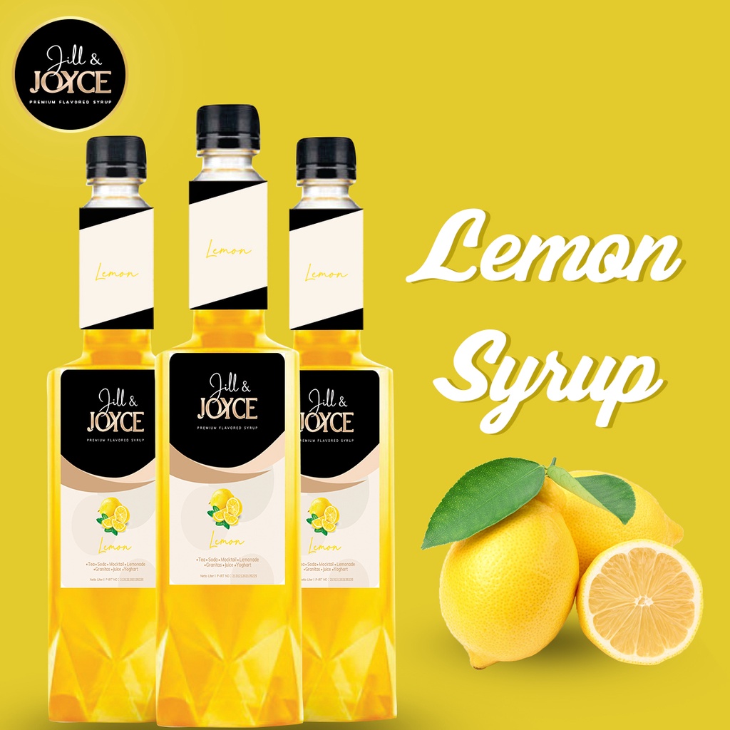 

JILL & JOYCE Lemon Syrup 1Liter