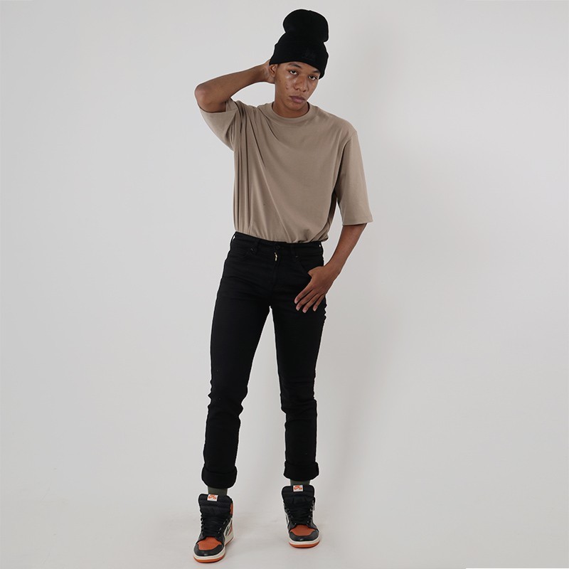 Edwin Celana Chinos Venice Black Slim Fit Stretch