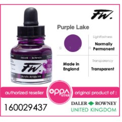 

Daler Rowney FW Ink Purple Acrylic 29.5 ML #437 Cat Akrilik