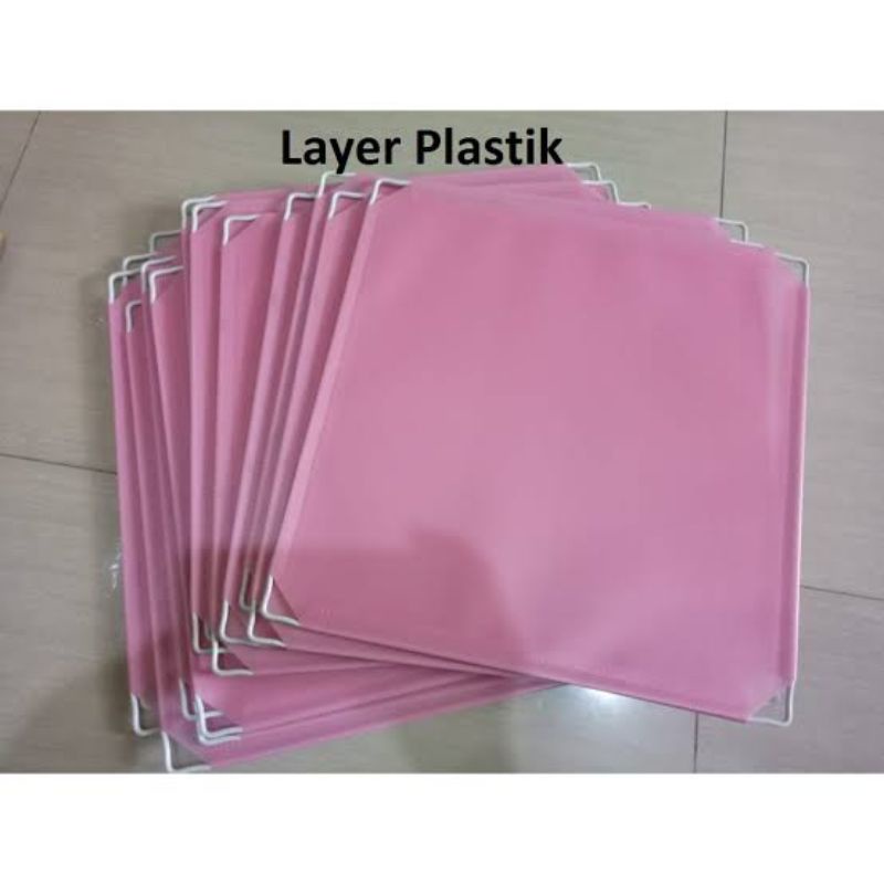 layer plastik kotak sparepart dinding lemari dan pintu lemari portable karakter