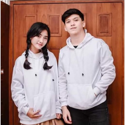 Jaket Couple Pria Wanita Masa Kini Trendy Modis Kembaran Model Baru - Sweater Couple Natural Hoodie