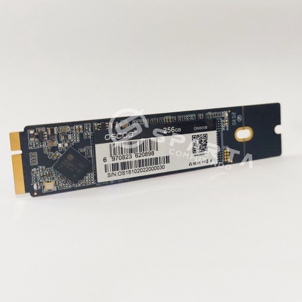 SSD OSCOO ON800B PCIE FOR APPLE (2008 AND 2009) 256 GB New Garansi Resmi