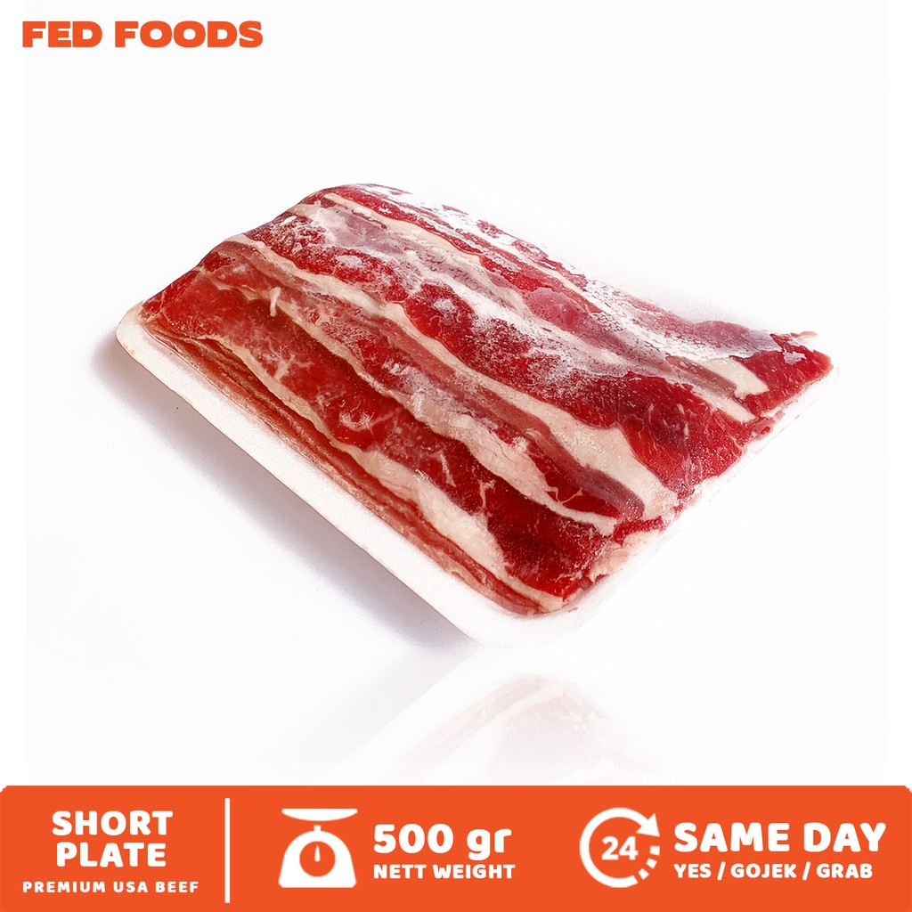 

Daging Slice Tipis / USA Beef Short Plate Yakiniku Yoshinoya @ 500 gr