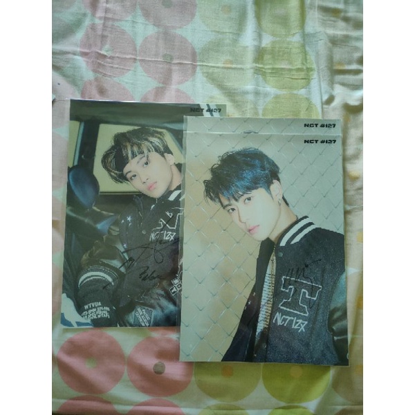 OFFICIAL NCT 127 SIGNED Poster Neozone Jaehyun & Mark