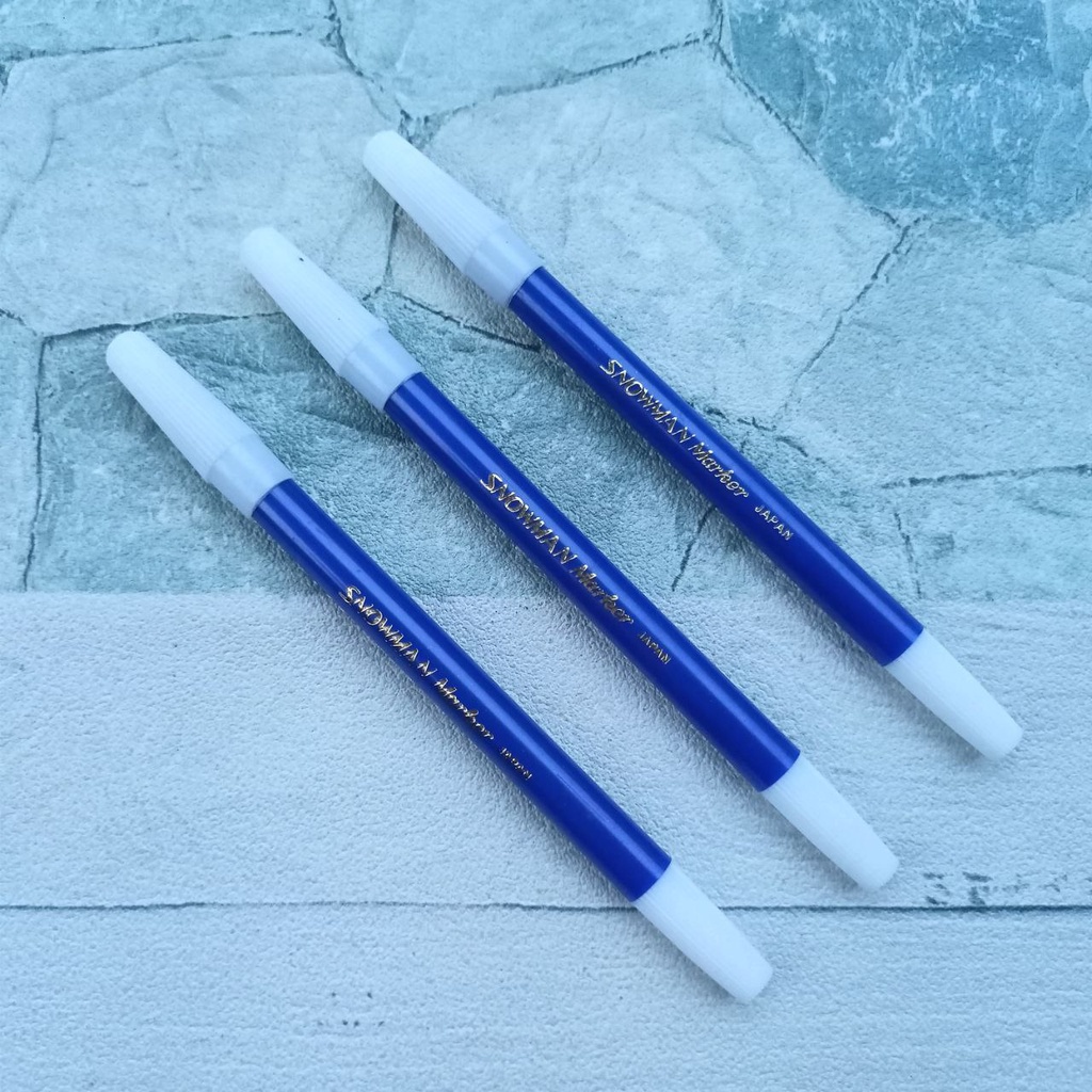 

Spidol Snowman PW1A BIRU/Marker Kecil Satuan BLUE/Ecer/Eceran