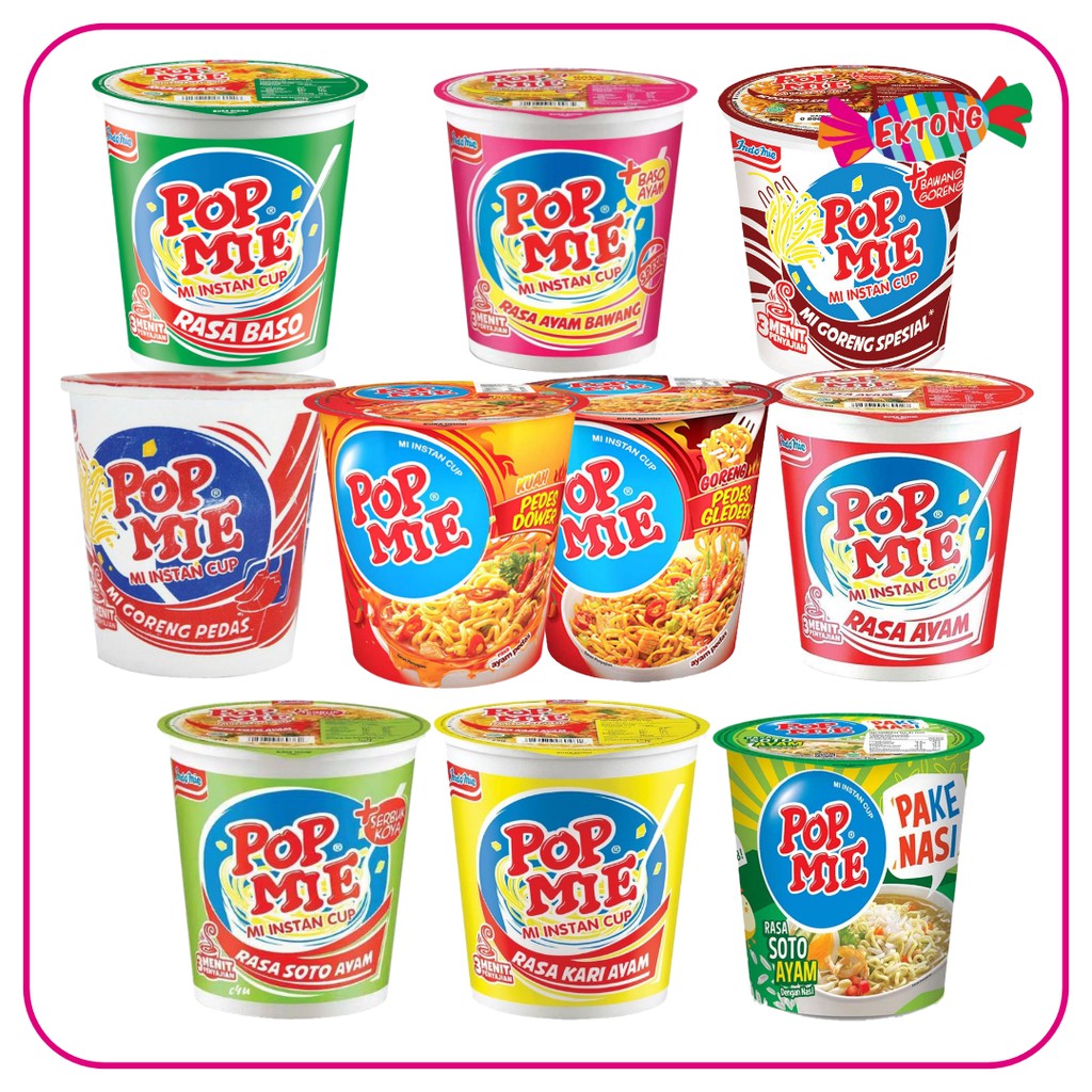 

POP MIE Berbagai Varian