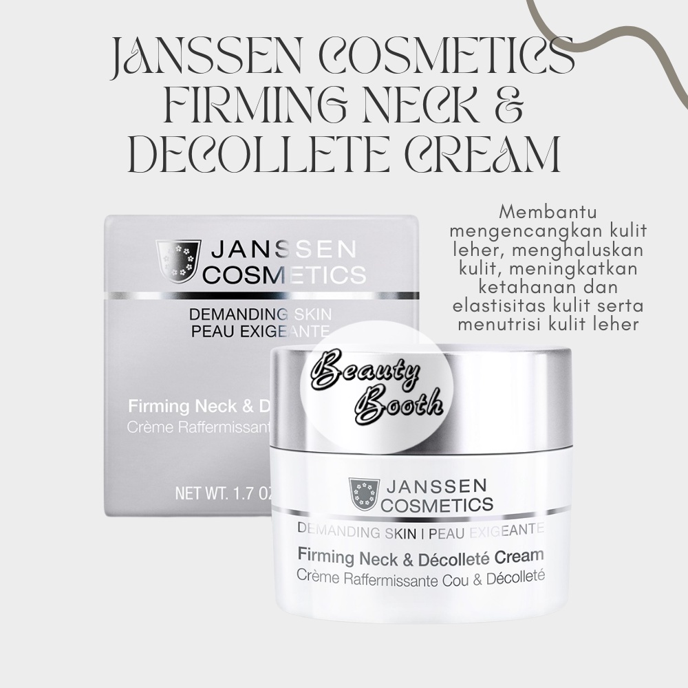 JANSSEN COSMETICS Firming Neck &amp; Decollete Cream 50ml