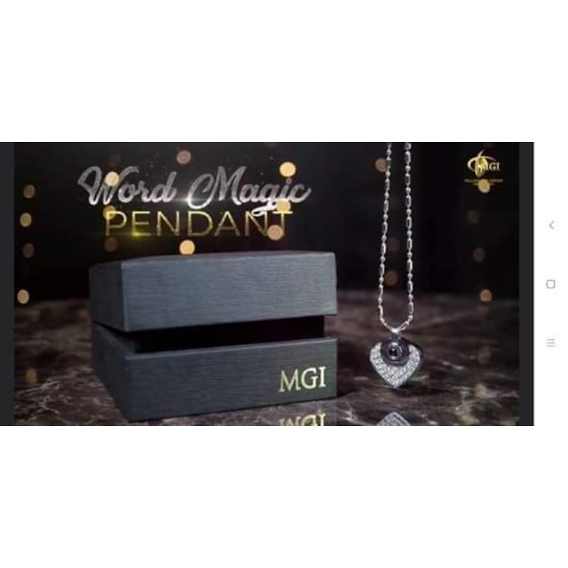 lsw magic world original MCI kalung kesehatan