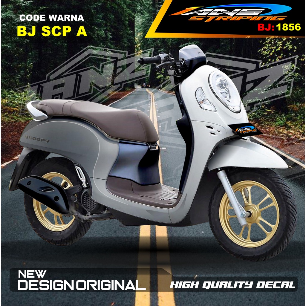 STIKER DECAL FULL BODY SCOOPY / STICKER ALL NEW SCOOPY / STIKER FULL BODY SCOOPY TERMURAH / STIKER MOTOR SCOOPY / STIKER MOTOR