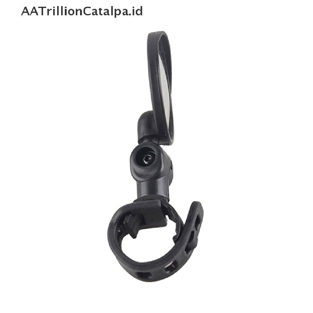 Aatrillioncatalpa Kaca Spion Mini Adjustable Flexible Untuk Stang Sepeda