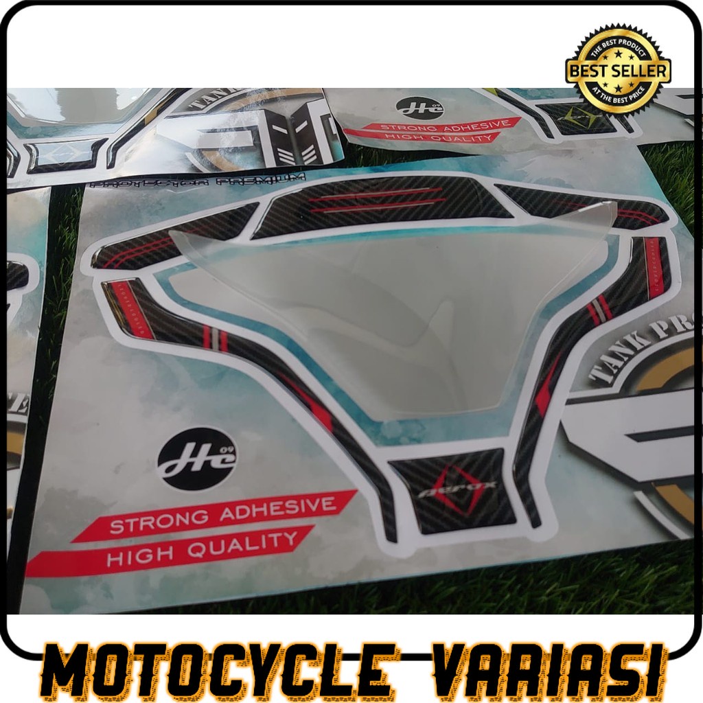 Stiker anti gores  spidometer new aerox 155 lis carbon resin