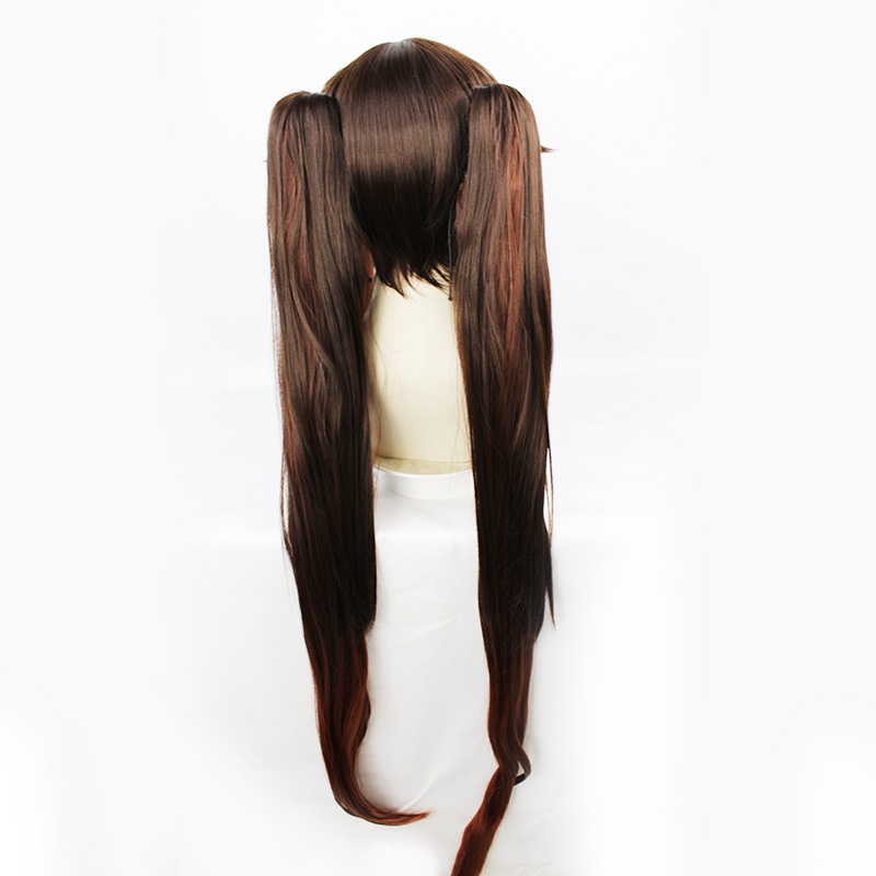 LOL-70 wig hu tao genshin impact rambut palsu cosplay twintail