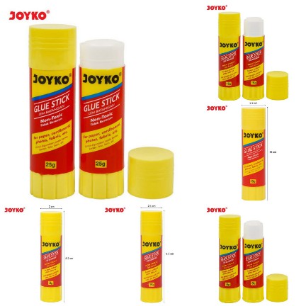 ( Ecer 1 Pc ) JOYKO - GLUE STICK - LEM BATANG PEN STIK - KERTAS PAPER GLUE STICK 6GR, 8GR, 15GR, 25GR