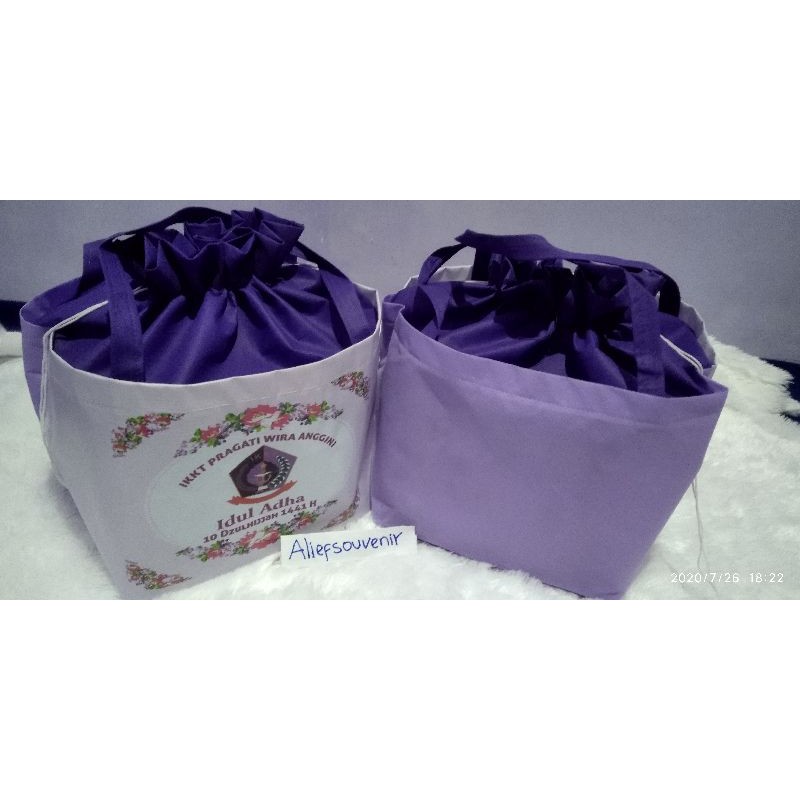 

tas hantaran berkat ukuran 25x25 tas aqiqah tas kehamilan