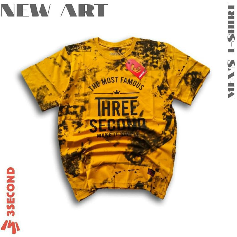 NEW MEN'S T-SHIRT 3 SECOND