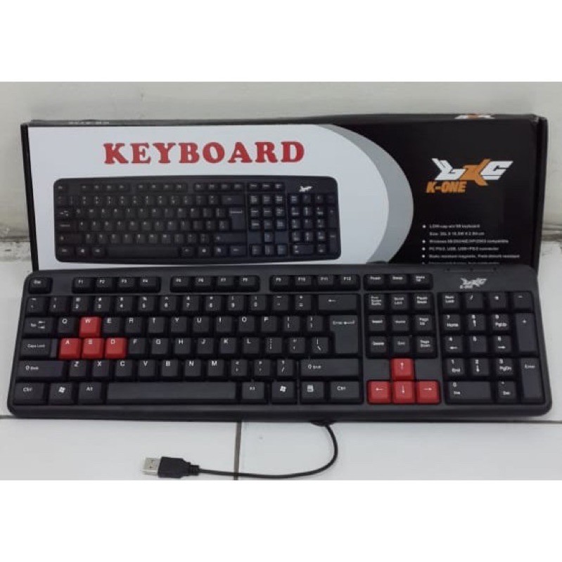 Keyboard Standard Usb / Keyboard Ofice K-one Kb-8153