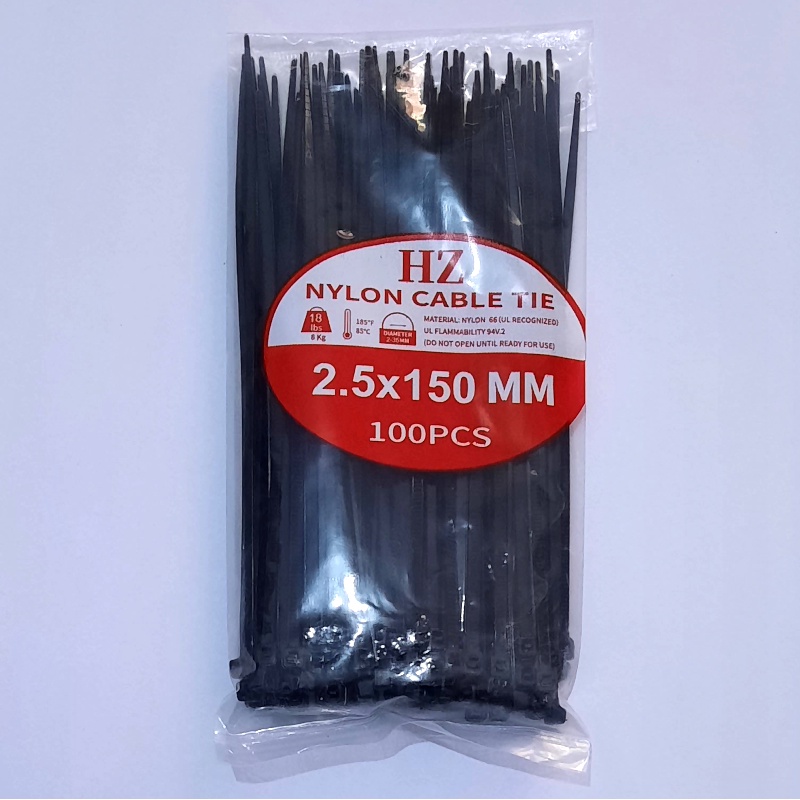 Kabel Ties / tis / cable tie 2,5 X 150 mm (15cm) kualitas baik isi 100