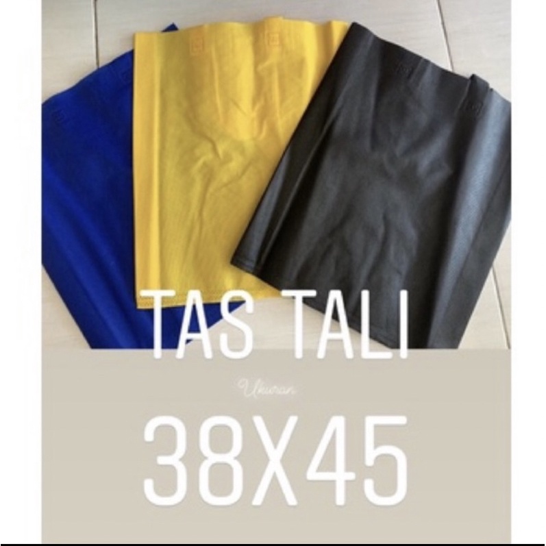 

Goodie Bag Handle Lipat Samping uk 38x45x10 - Tas Spunbond Polos - Tas Kain Polos