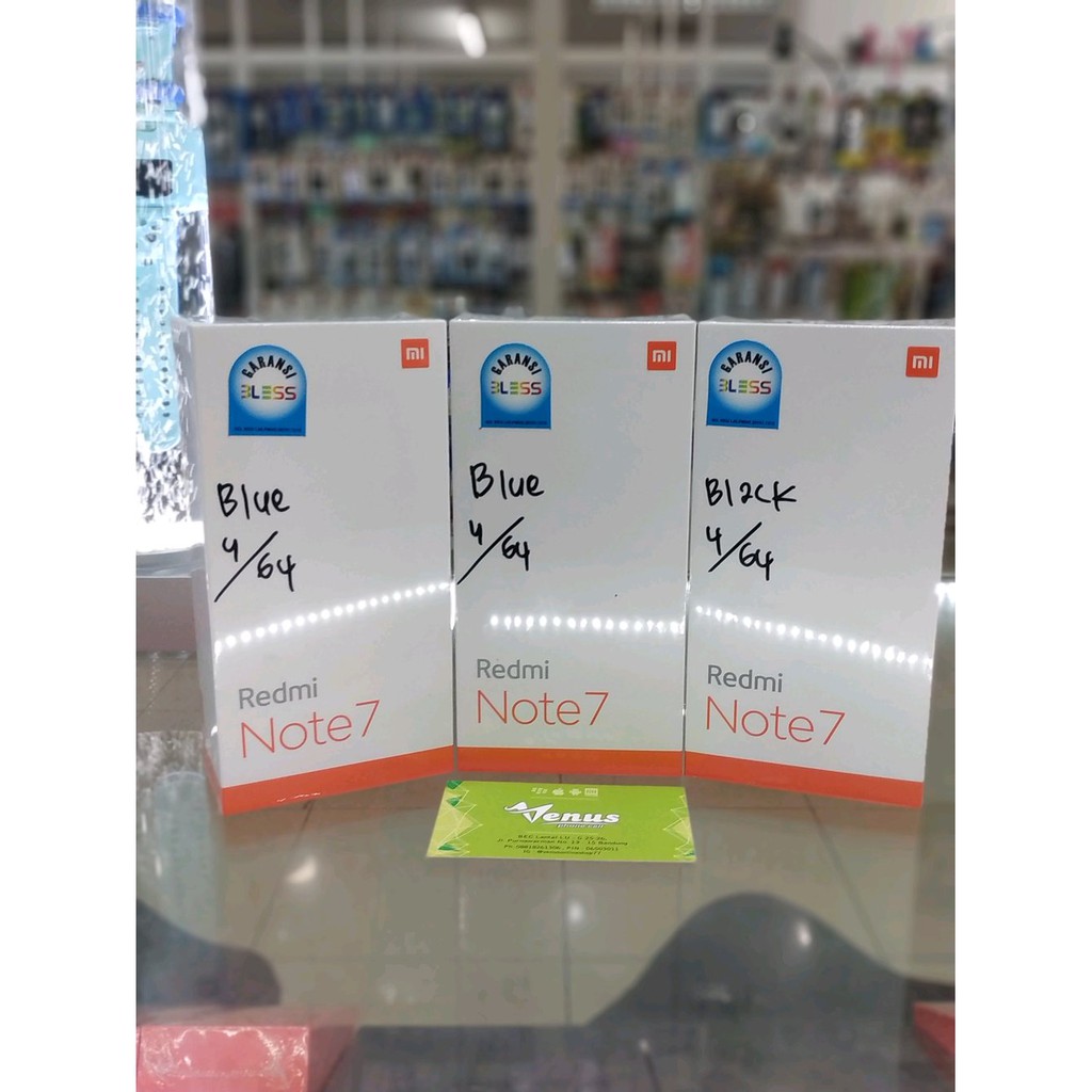 Dijual Xiaomi Redmi Note 7 4gb 64gb Black Global Limited