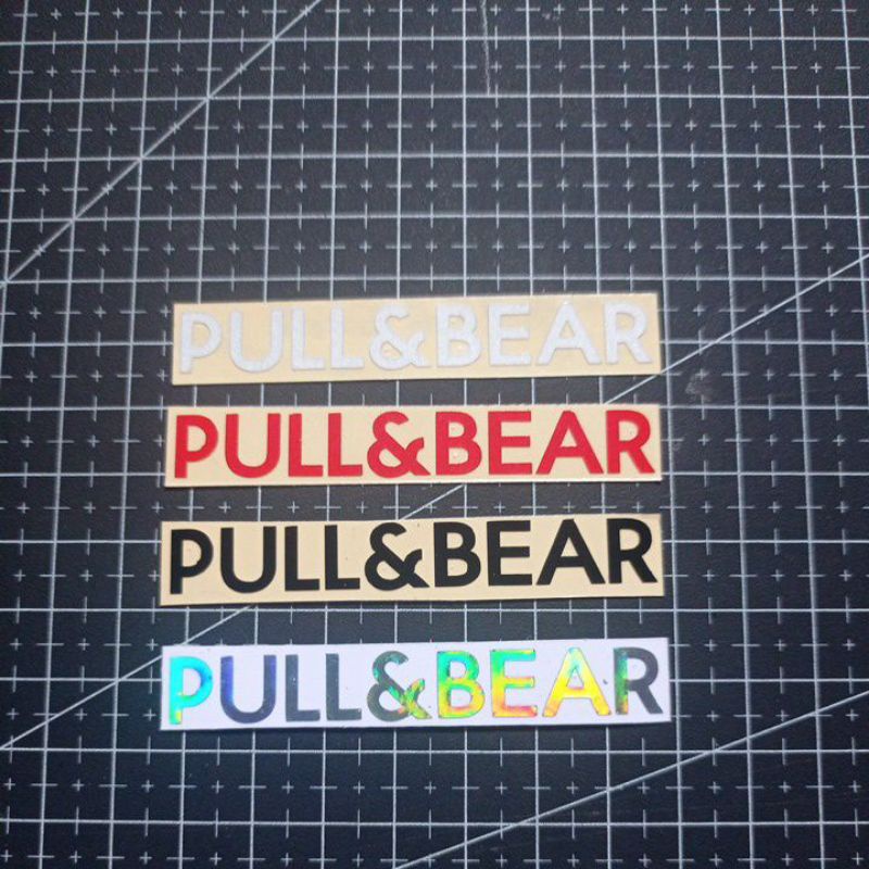 STICKER HELM PULLBEAR CUTTING