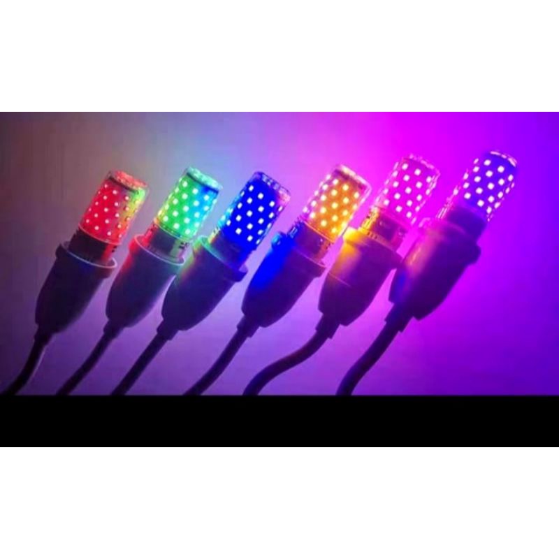 Lampu LED Warna / Lampu Dekor / Lampu Hias / lampu Selfi / Lampu Cafe / Lampu Bar / Lampu panggung / Lampu taman / Lampu Tidur / Lampu Dekorasi