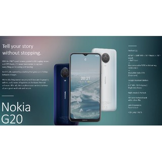 Nokia G20 New Android 2021 Garansi Resmi Nokia Indonesia | Shopee Indonesia