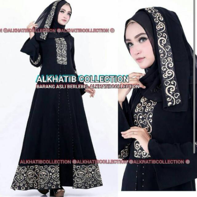 ABAYA DUBAI ORIGINAL IMPORT SAUDI BY ALKHATIB