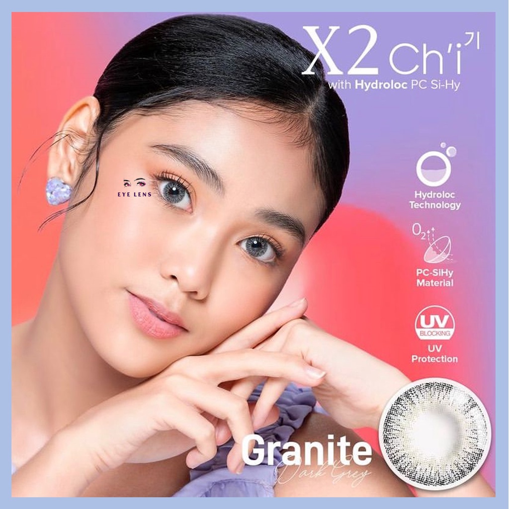 SOFTLENS X2 CHI PREMIUM SOFTLENS MINUS (-2.75 S/D -6.00) BY EXOTICON DIA 14.2MM FREE LENSCASE / Softlen Soflen Soflens