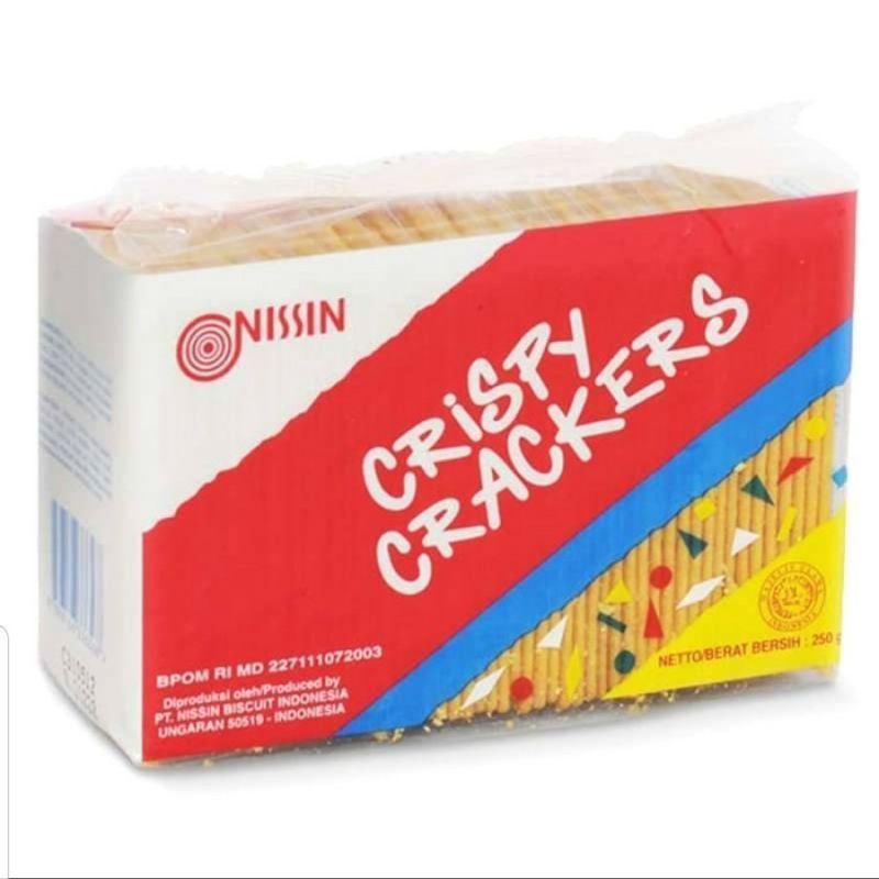 

Nissin crispy cracker /gurih/250g