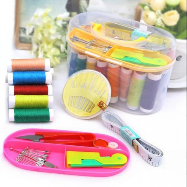 Sewing Kit Box - Set Perlengkapan Alat Jahit - set alat jahit lengkap