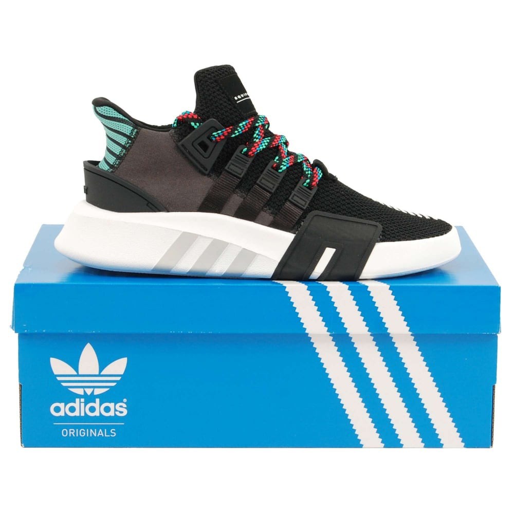 Sepatu ADIDAS EQT ADV BasketBall Core Black High Premium Original Sepatu