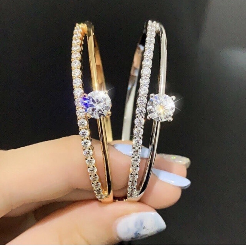 Gelang Titanium Vier Diamond