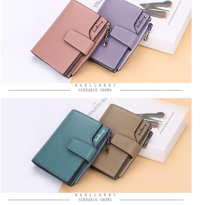 Terbaik.. N5013 Dompet BAELLERRY Lipat Pendek Warna