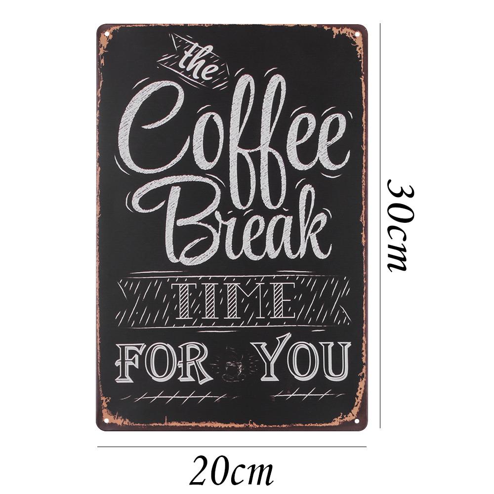 Preva Vintage Plaque Cafe Rumah Plakat Minuman Keren Poster Bar Dekorasi Rumah Pub Metal Tin Plate