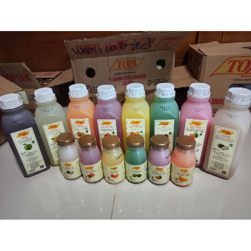 Toza Juice 250ml dan 1 Liter