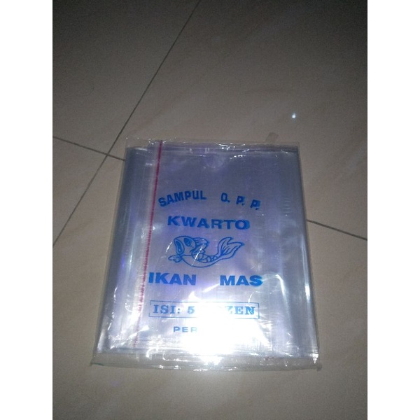 

sampul plastik buku
